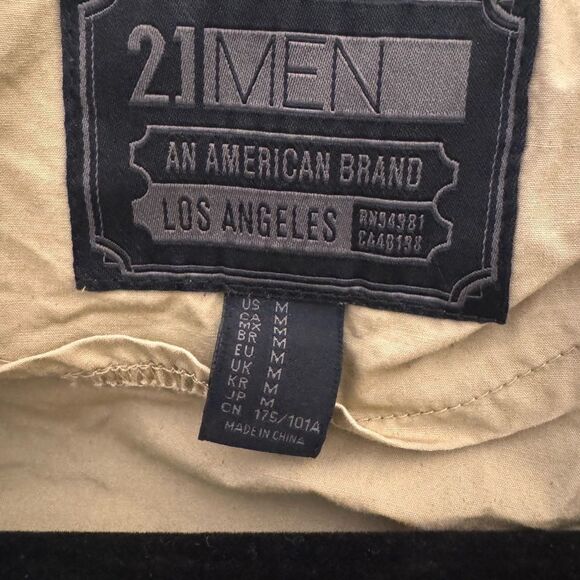 21Men Men's Tan Jacket - Picture 7 of 7